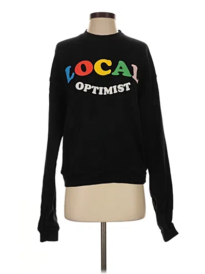 Pre-owned Madhappy Sweatshirt In Black