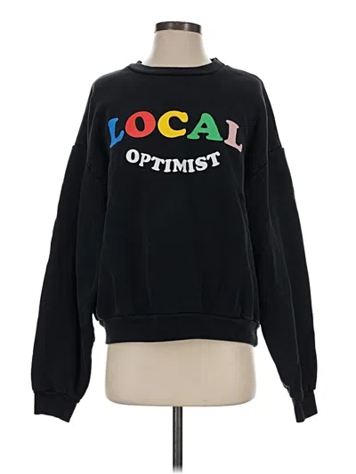 Pre-owned Madhappy Sweatshirt In Black