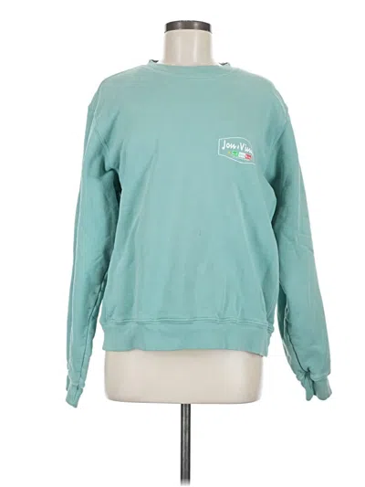 Pre-owned Madhappy Sweatshirt In Teal