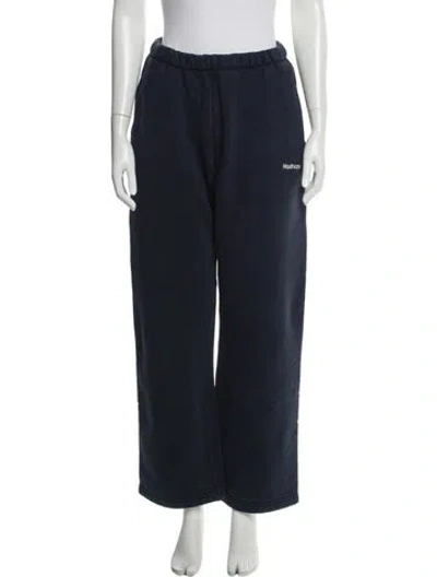 Pre-owned Madhappy Wide Leg Pants In Blue