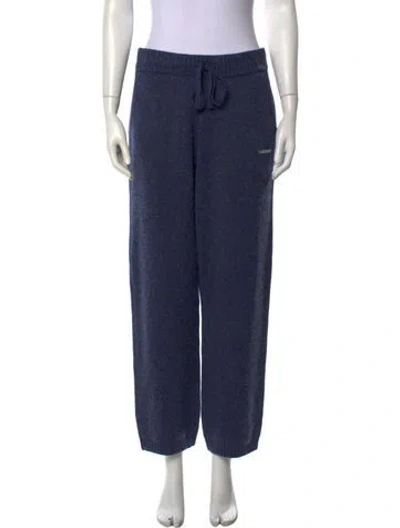Pre-owned Madhappy Wide Leg Pants In Blue