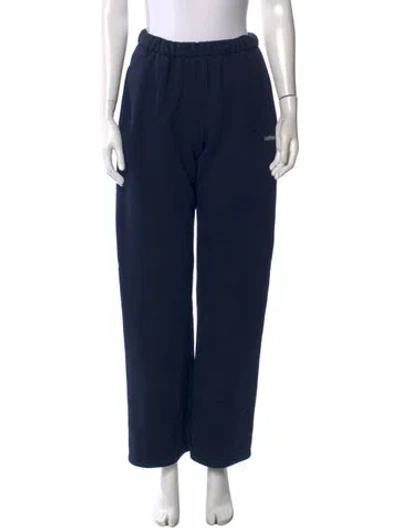 Pre-owned Madhappy Wide Leg Pants In Blue