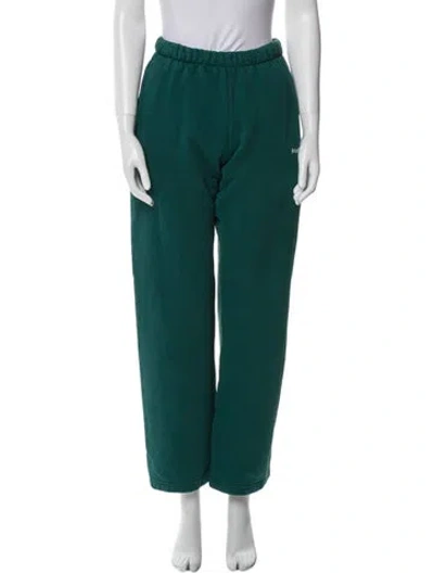 Pre-owned Madhappy Wide Leg Pants In Green