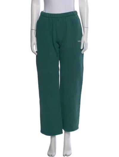 Pre-owned Madhappy Wide Leg Pants In Green