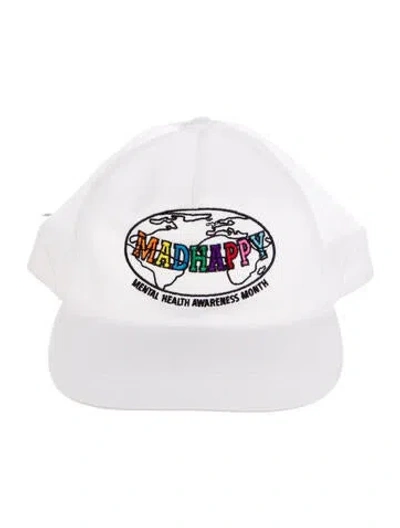 Pre-owned Madhappy Women's Baseball Cap In White