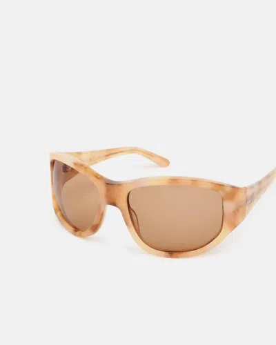 Madhappy Women's Isabella Sunglasses In Sunshine In Brown