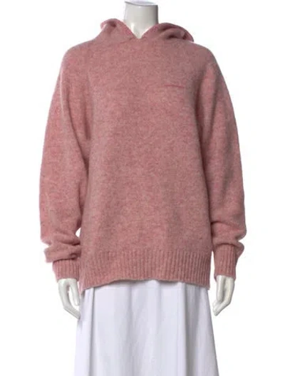 Pre-owned Madhappy Wool Crew Neck Hoodie In Pink