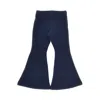 Madilly Cotton-blend Flared Pants In Blue