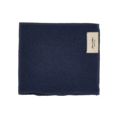 Madilly Kids' Cotton-blend Neck Warmer In Blue
