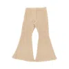 Madilly Knitted Flared Pants Kids In Brown