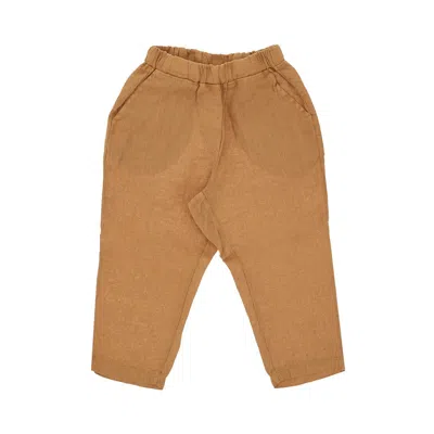 Madilly Linen 'lindi' Pants Kids In Brown