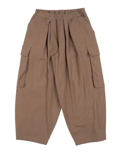 Madilly Babies' @ Toddler Boy Pants Khaki Size 6 Cotton, Elastane In Brown
