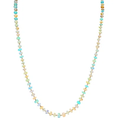 Madison Beverly Hills Multi Colored Opal Necklace