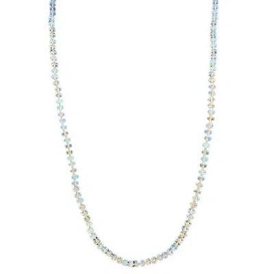 Madison Beverly Hills Opalite Necklace In Multi