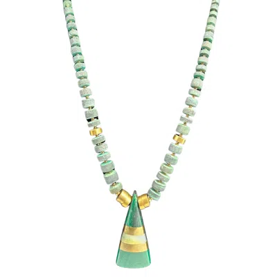 Pre-owned Madison Beverly Hills Vintage Santo Domingo-1 Necklace In Multi