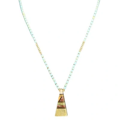 Madison Beverly Hills Vintage Santo Domingo-3 Necklace In Gold
