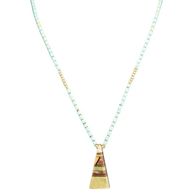 Pre-owned Madison Beverly Hills Vintage Santo Domingo-3 Necklace In Gold