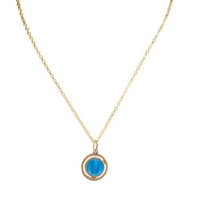 Madison Beverly Hills Vintage Virgin Mary Pendant Necklace In Gold