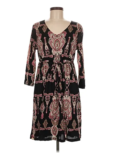 Pre-owned Madison Casual Dress In Black