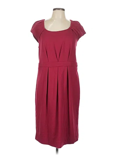 Pre-owned Madison Casual Dress In Burgundy