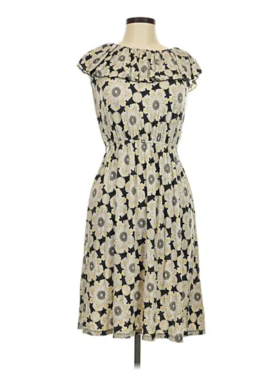 Pre-owned Madison Casual Dress In Gold