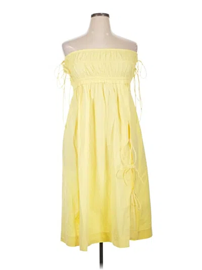 Pre-owned Madison Casual Dress In Yellow