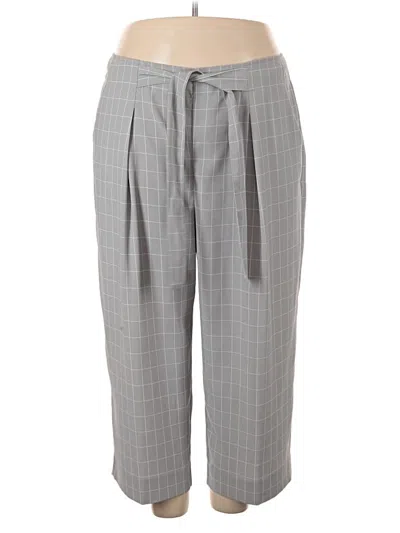 Pre-owned Madison Casual Pants In Gray