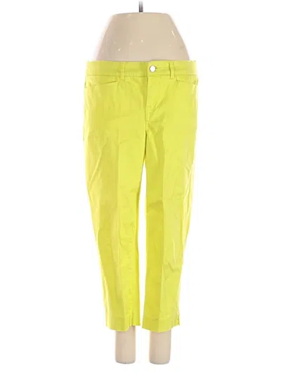 Pre-owned Madison Casual Pants In Yellow