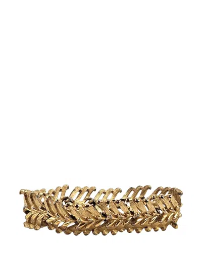 Madison Chevron-link Bracelet In Transparent