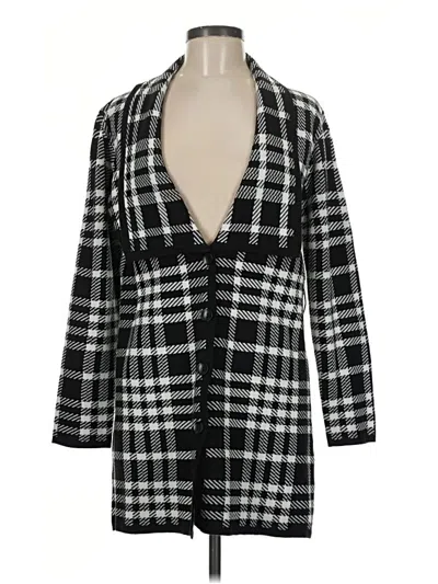 Pre-owned Madison Coat In Black