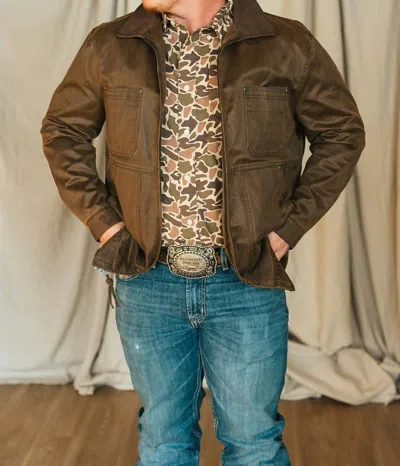 Madison Creek Outfitters Chore Conceal & Carry Jacket In Brown