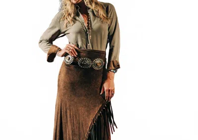 Madison Creek Outfitters Claire Solid Shirt In Sage In Multi