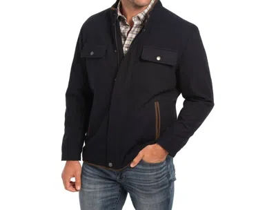 Madison Creek Outfitters Grayson Wool Jacket In Navy In Blue