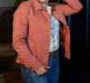 Madison Creek Outfitters Keowee Light Weight Barn Coat In Orange In Orange