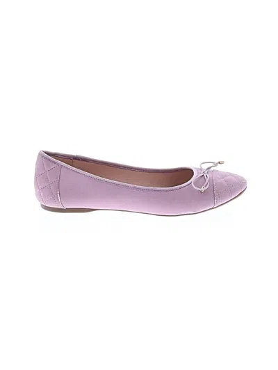 Pre-owned Madison Flats In Purple