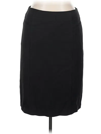 Pre-owned Madison Formal Skirt In Black