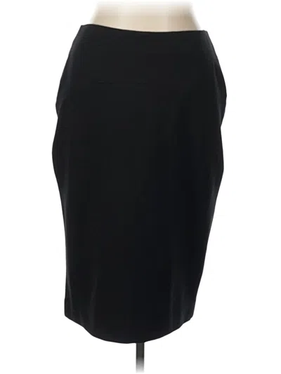 Pre-owned Madison Formal Skirt In Black