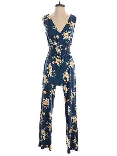 Pre-owned Madison Jumpsuit In Blue
