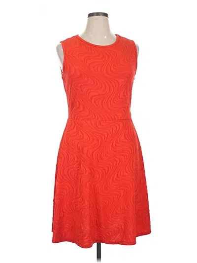 Pre-owned Madison Leigh Cocktail Dress In Orange