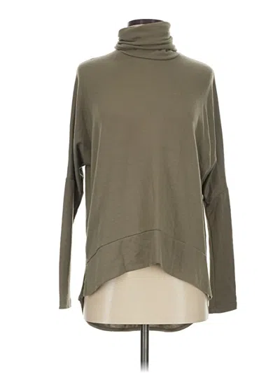 Pre-owned Madison Long Sleeve Turtleneck In Green