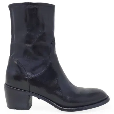 MADISON MAISON AH26A LEATHER MID CALF BOOT