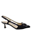 Madison Maison Atena Heel Slingback In Black