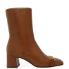 Madison Maison Back Stripe Horse Bit Buckle Boot In Brown