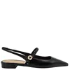 Madison Maison Binta Flat Slingback In Black