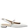 Madison Maison Binta Flat Slingback In White