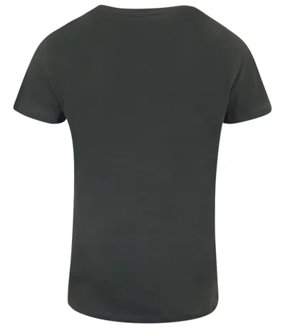 Madison Maison ™ Cotton Army Green T Shirt In Black