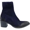 Madison Maison P2577 Distressed Ankle Boot In Blue