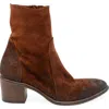 Madison Maison P2577 Distressed Ankle Boot In Brown