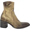 Madison Maison P2577 Distressed Ankle Boot In Gold