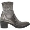 Madison Maison P2577 Distressed Ankle Boot In Silver